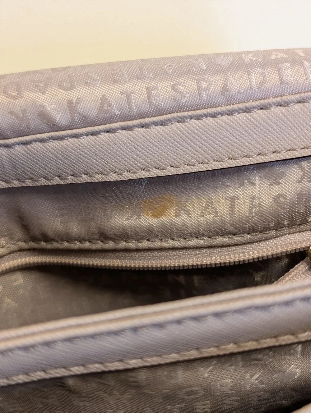 Kate Spade New York Blush Taupe Saffiano Leather Crossbody